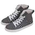 Pattern Men s Hi-Top Skate Sneakers View2