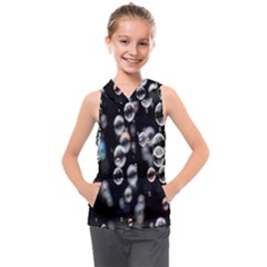 Bubble Kids  Sleeveless Hoodie by artworkshop