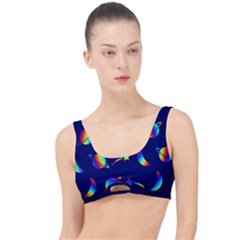 Space-pattern Colourful The Little Details Bikini Top by Jancukart