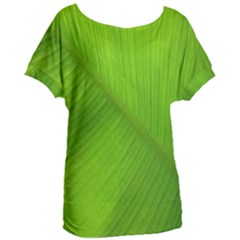 Banana Leaf Women s Oversized Tee by artworkshop