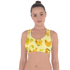 Banana Cichlid Cross String Back Sports Bra by artworkshop