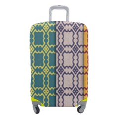 Grungy Vintage Patterns Luggage Cover (small) by artworkshop