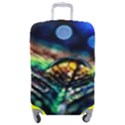 Peacock Feather Drop Luggage Cover (Medium) View1