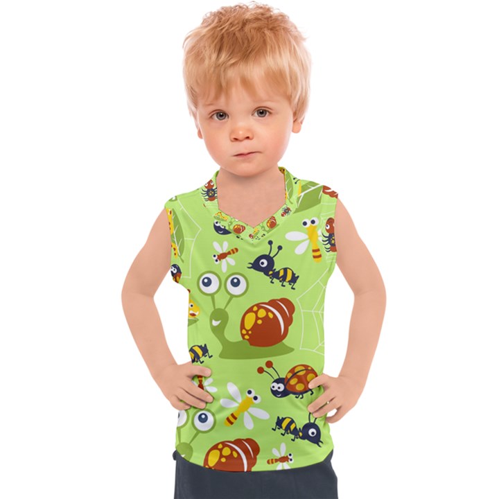 Little-animals-cartoon Kids  Sport Tank Top