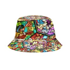 Character Disney Stained Inside Out Bucket Hat by artworkshop