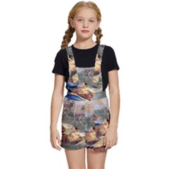 Beauty And The Beast Castle Kids  Short Overalls by artworkshop