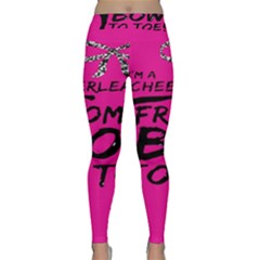 Bow To Toe Cheer Classic Yoga Leggings by artworkshop