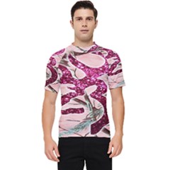 Browning Deer Glitter Men s Short Sleeve Rash Guard by artworkshop