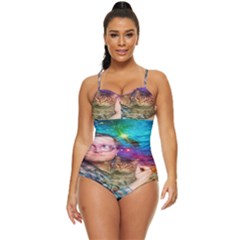 Bubbles Trailer Park Boys Retro Full Coverage Swimsuit by artworkshop