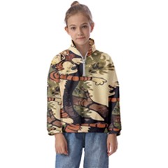 Calvin And Hobbes Kids  Half Zip Hoodie by artworkshop