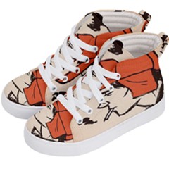 Catcher In The Rye Kids  Hi-top Skate Sneakers by artworkshop