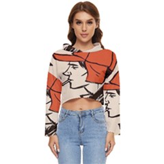 Catcher In The Rye Women s Lightweight Cropped Hoodie by artworkshop