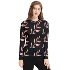 Spring Leafs Women s Long Sleeve Rash Guard by Sparkle