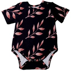 Spring Leafs Baby Short Sleeve Onesie Bodysuit by Sparkle