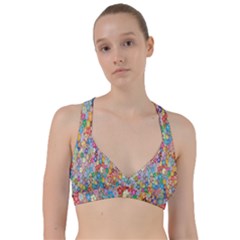 Floral Flowers Sweetheart Sports Bra by artworkshop