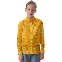 Water Kids  Long Sleeve Shirt by artworkshop