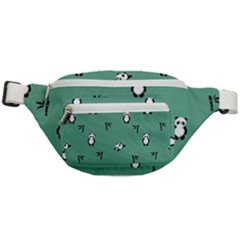 Pandas Pattern Fanny Pack by artworkshop