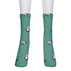 Pandas Pattern Crew Socks by artworkshop