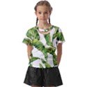 Sheets Tropical Plant Palm Summer Exotic Kids  Front Cut Tee View1