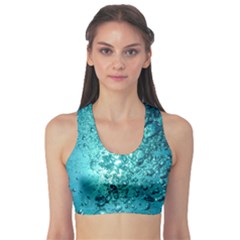 Bubbles Water Bub Sports Bra by artworkshop