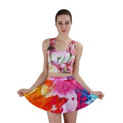 Colorful Painting Mini Skirt by artworkshop