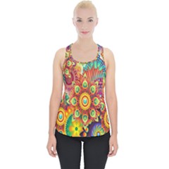 Mandalas Colorful Abstract Ornamental Piece Up Tank Top by artworkshop