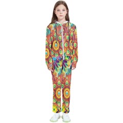 Mandalas Colorful Abstract Ornamental Kids  Tracksuit by artworkshop