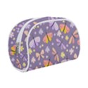 Vector-seamless-pattern-with-butterflies-beetles Make Up Case (Small) View1