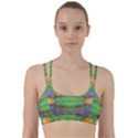 Whimsy Mint Line Them Up Sports Bra View1