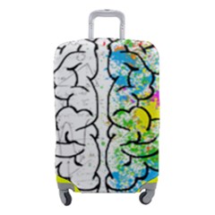 Brain-mind-psychology-idea-drawing Luggage Cover (small) by Jancukart