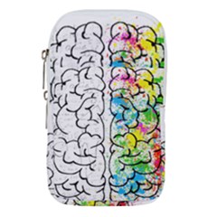 Brain-mind-psychology-idea-drawing Waist Pouch (small) by Jancukart