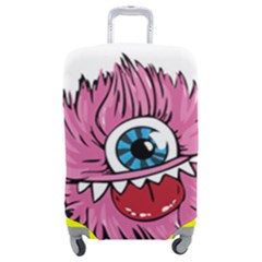 Monster-headphones-headset-listen Luggage Cover (medium) by Jancukart