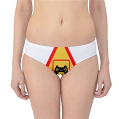 Gamer-geek-video-game-sign-fan Hipster Bikini Bottoms by Jancukart