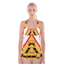 Gamer-geek-video-game-sign-fan Boyleg Halter Swimsuit  View1