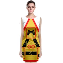 Gamer-geek-video-game-sign-fan Classic Sleeveless Midi Dress by Jancukart