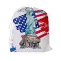 Statue Of Liberty Independence Day Poster Art Drawstring Pouch (2XL) View2