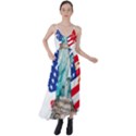 Statue Of Liberty Independence Day Poster Art Tie Back Maxi Dress View1