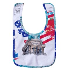 Statue Of Liberty Independence Day Poster Art Baby Bib by Jancukart