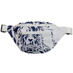 Head Art-lion Drawing Fanny Pack by Jancukart