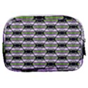 Hackers Town Void Mantis Hexagon Agender Nine 9 Stripe Pride Flag Make Up Pouch (Small) View2