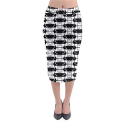 Hackers Town Void Mantis Hexagon Agender Rumpus Parable Pride Flag Midi Pencil Skirt by WetdryvacsLair