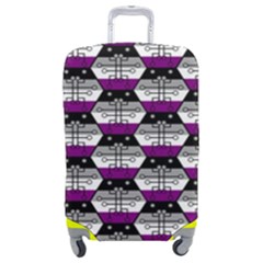 Hackers Town Void Mantis Hexagon Asexual Ace Pride Flag Luggage Cover (medium) by WetdryvacsLair