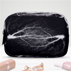 Flash-electricity-energy-current Make Up Pouch (small) by Jancukart