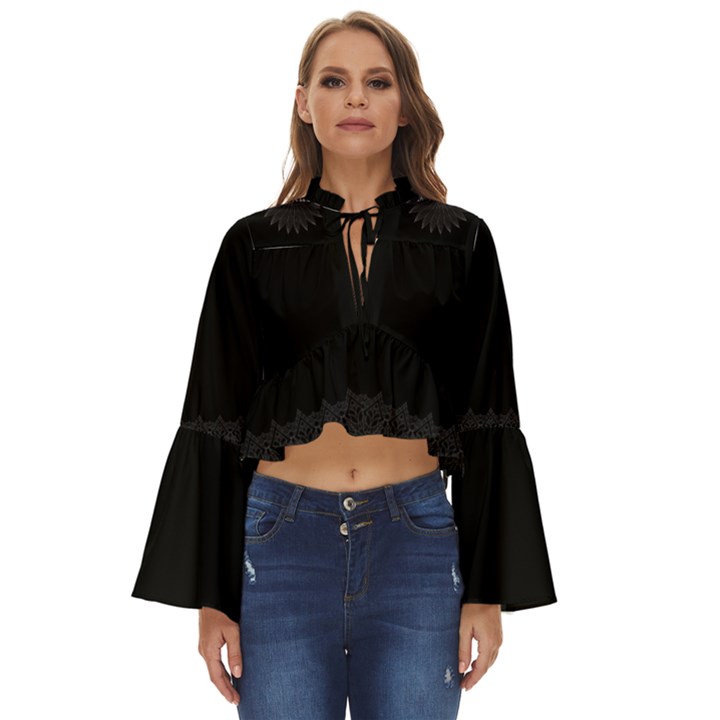 Night Fairies - Boho Long Bell Sleeve Top