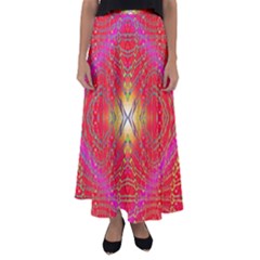 Liquid Lava Flared Maxi Skirt by Thespacecampers