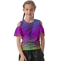 Stained Glass Kids  Butterfly Cutout Tee by Thespacecampers