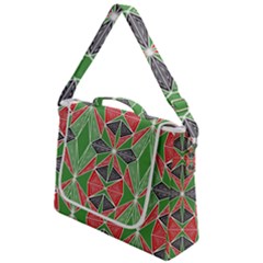 Abstract Pattern Geometric Backgrounds  Box Up Messenger Bag by Eskimos