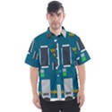 Amphisbaena Two Platform Dtn Node Vector File Men s Short Sleeve Shirt View1