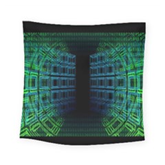 Technology-artificial-intelligence Square Tapestry (small) by Jancukart