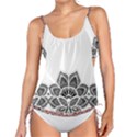 IM Fourth Dimension Black White Tankini Set View1